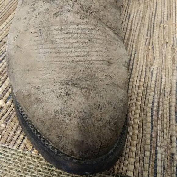 Tony Lama Brown Cowboy Boots Men's Size 8 EE- style 6433 - Picture 7 of 15
